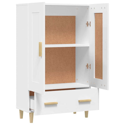 vidaXL Highboard White 70x31x115 cm Engineered Wood