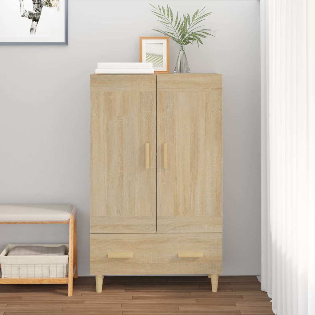 vidaXL Highboard Sonoma Oak 70x31x115 cm Engineered Wood