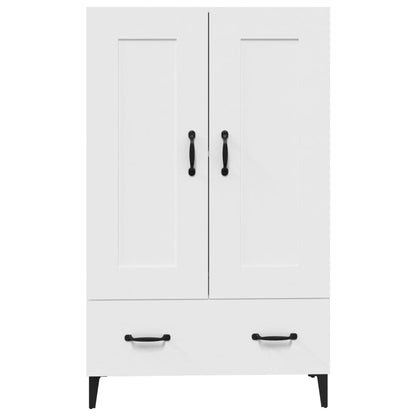 vidaXL Highboard White 70x31x115 cm Engineered Wood