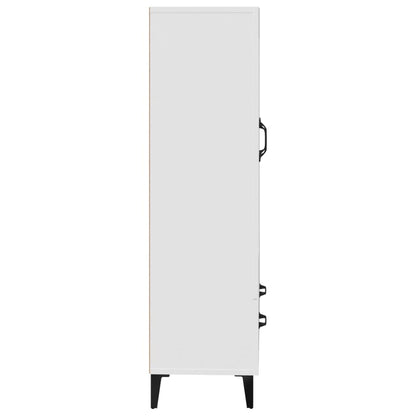 vidaXL Highboard White 70x31x115 cm Engineered Wood