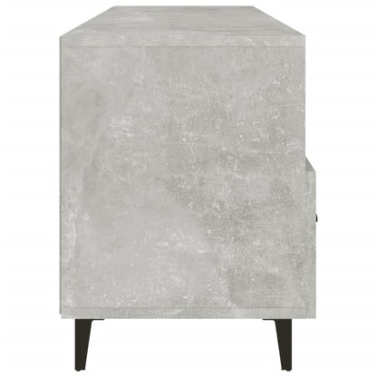 vidaXL TV Cabinet Concrete Grey 102x35x50 cm Engineered Wood