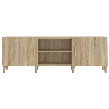 vidaXL TV Cabinet Sonoma Oak 150x30x50 cm Engineered Wood