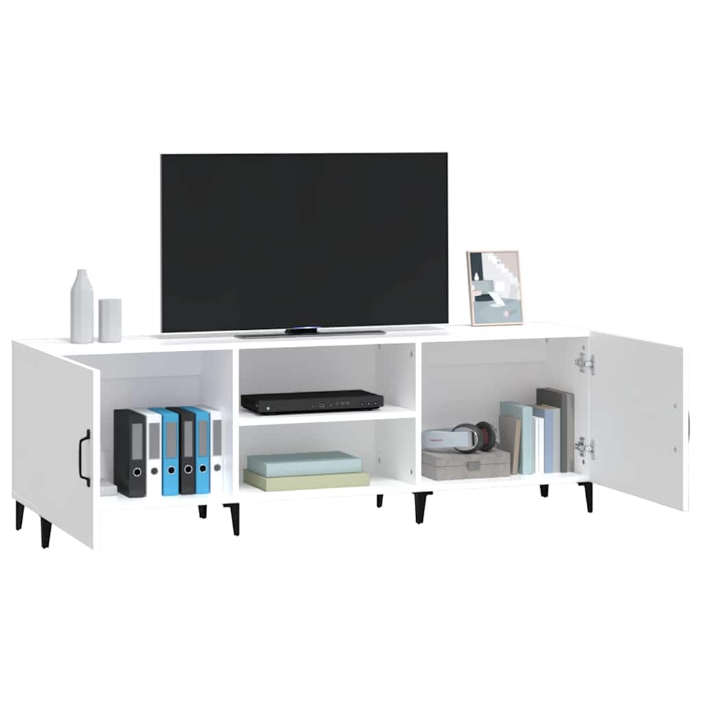 vidaXL TV Cabinet White 150x30x50 cm Engineered Wood