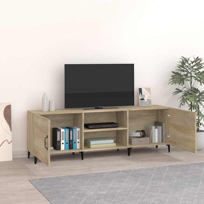 vidaXL TV Cabinet Sonoma Oak 150x30x50 cm Engineered Wood