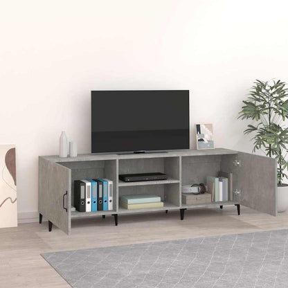 vidaXL Tv Cabinet | Concrete grey | Engineered wood | Large