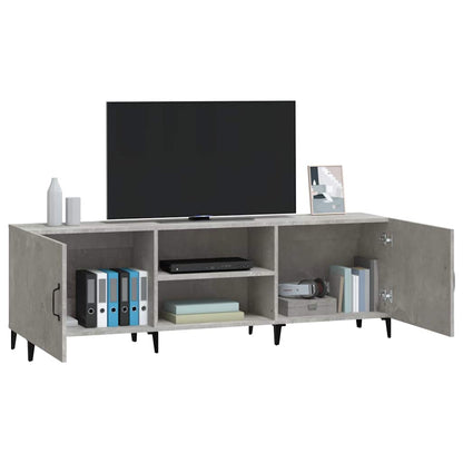 vidaXL Tv Cabinet | Concrete grey | Engineered wood | Large