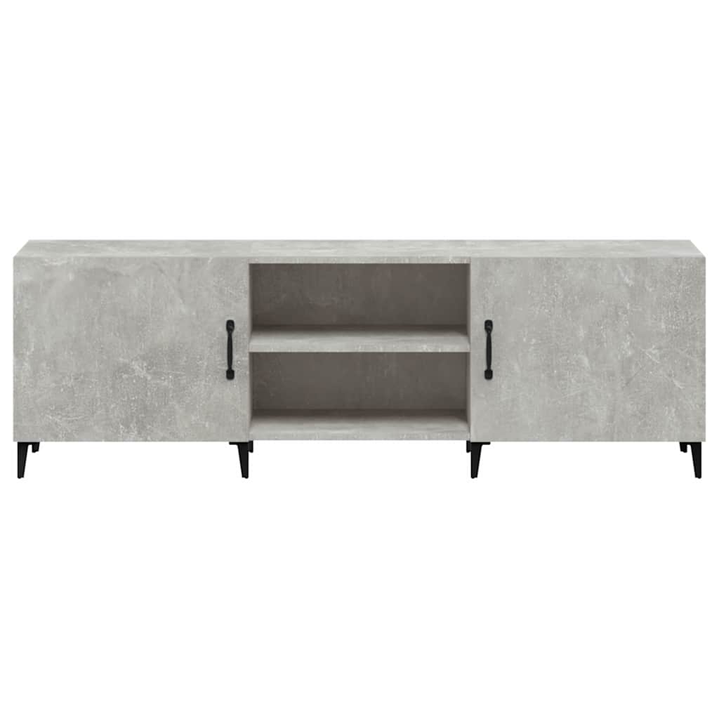 vidaXL Tv Cabinet | Concrete grey | Engineered wood | Large