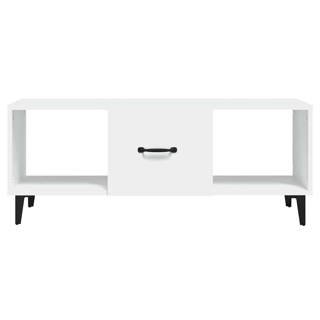 vidaXL Coffee Table White 102x50x40 cm Engineered Wood
