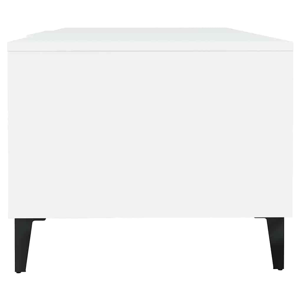 vidaXL Coffee Table White 102x50x40 cm Engineered Wood