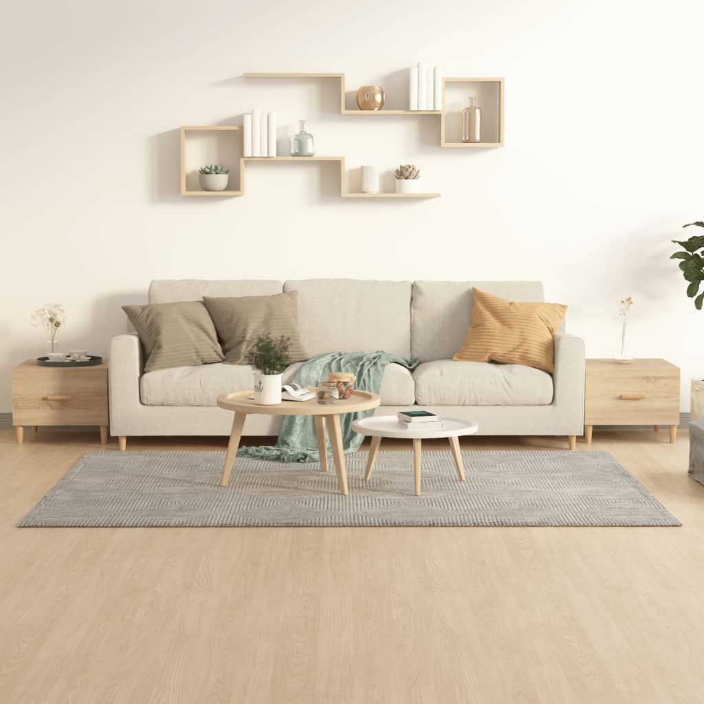 vidaXL Coffee Tables 2 pcs Sonoma Oak 50x50x40 cm Engineered Wood