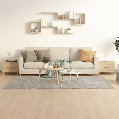 vidaXL Coffee Tables 2 pcs Sonoma Oak 50x50x40 cm Engineered Wood