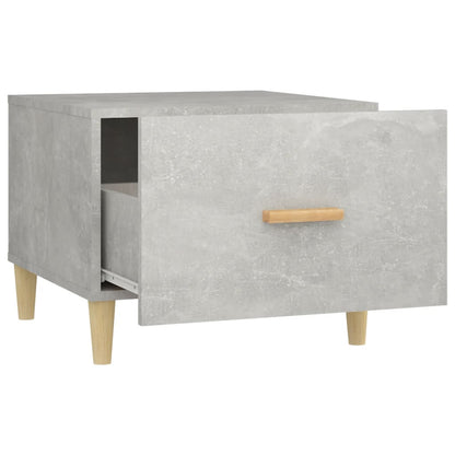 vidaXL Coffee Tables 2 pcs Concrete Grey 50x50x40 cm Engineered Wood