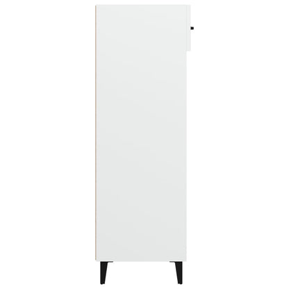 vidaXL Shoe Cabinet White 60x35x105 cm Engineered Wood