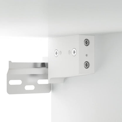 vidaXL Wall-mounted Bedside Cabinet White 35x35x20 cm