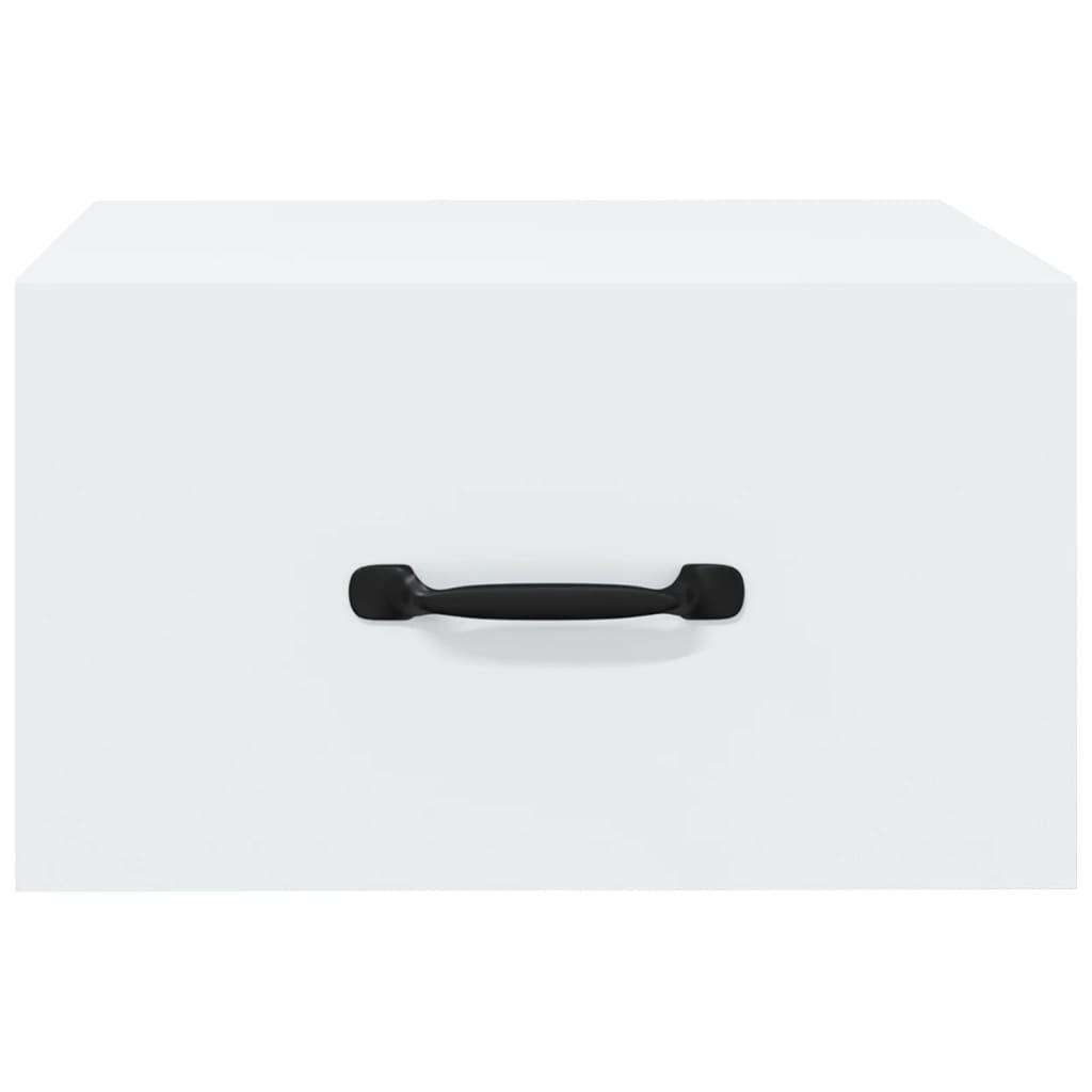 vidaXL Wall-mounted Bedside Cabinets 2 pcs White 35x35x20 cm