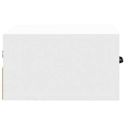 vidaXL Wall-mounted Bedside Cabinets 2 pcs White 35x35x20 cm