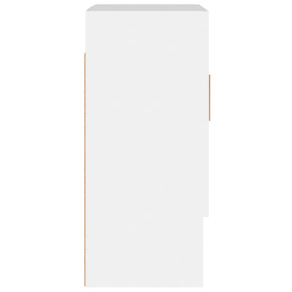 vidaXL Wall Cabinet White 60x31x70 cm Engineered Wood