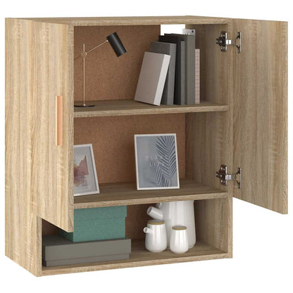 812873 vidaXL Wall Cabinet Sonoma Oak 60x31x70 cm Engineered Wood