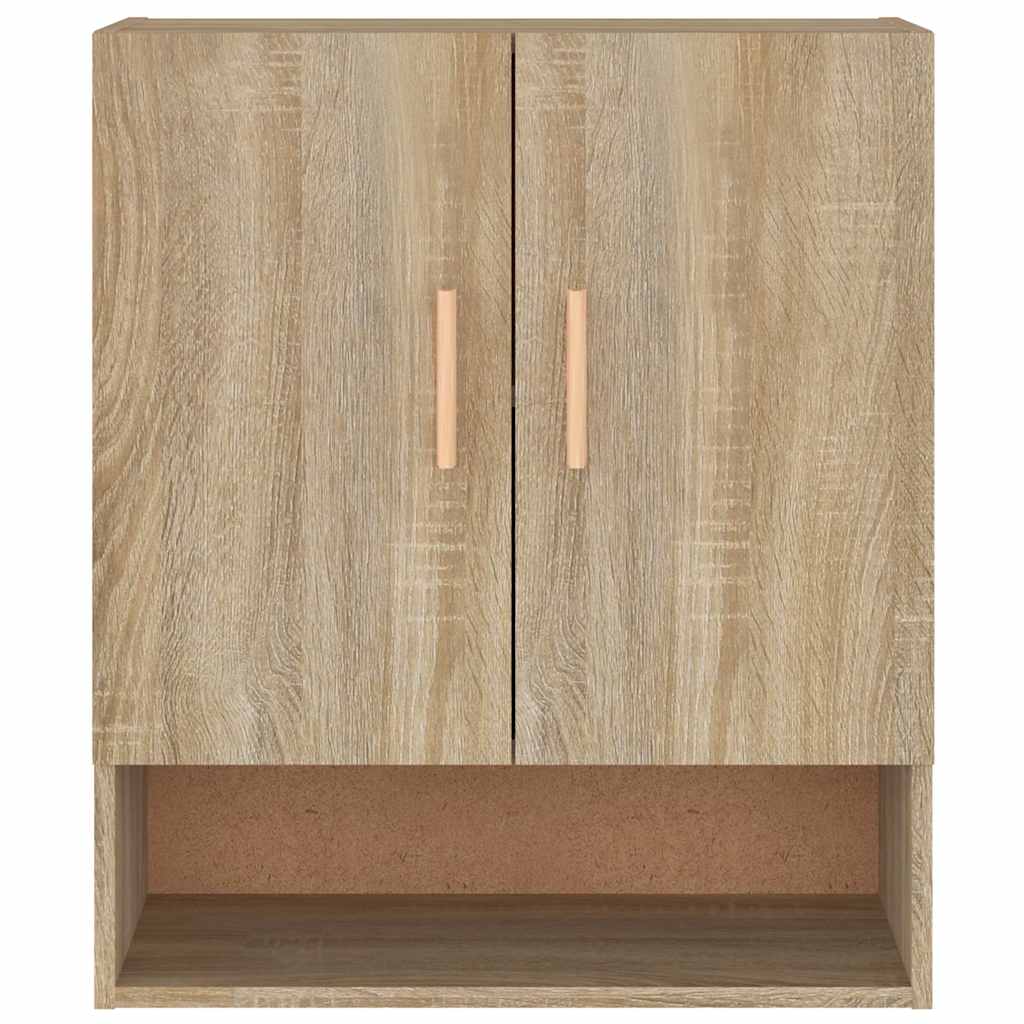 812873 vidaXL Wall Cabinet Sonoma Oak 60x31x70 cm Engineered Wood