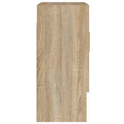 vidaXL Wall Cabinet Sonoma Oak 60x31x70 cm Engineered Wood