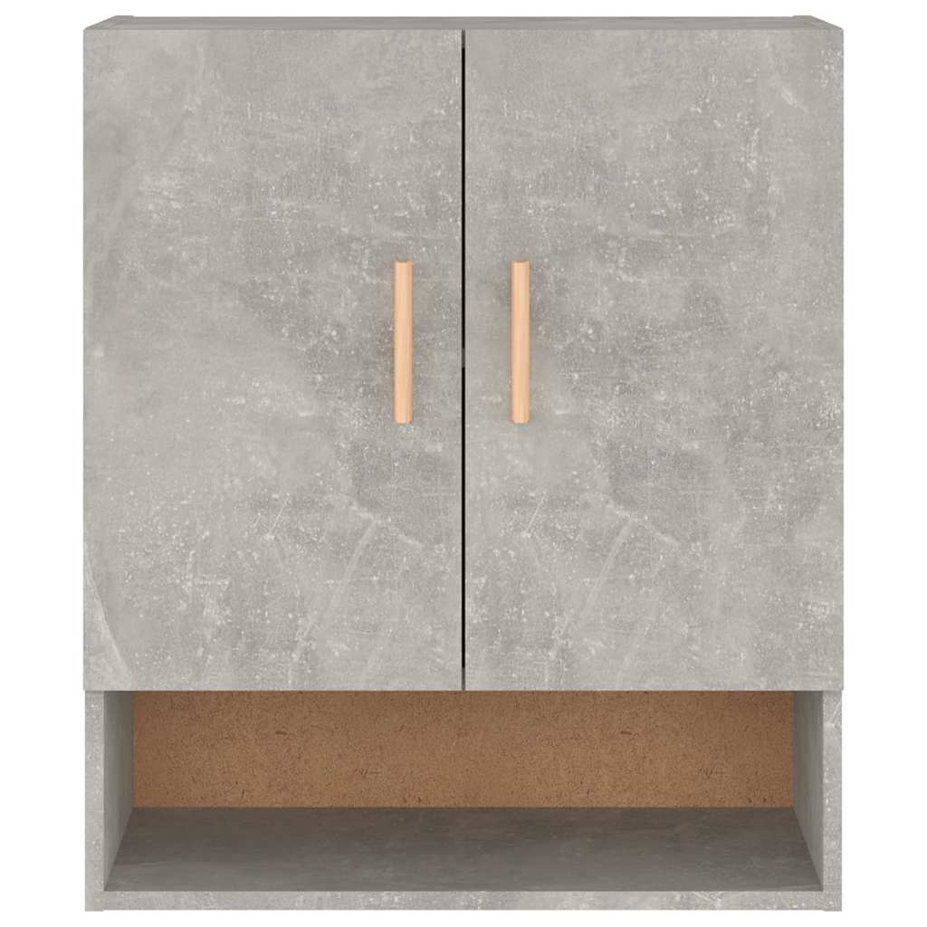 vidaXL Wall Cabinet Concrete Grey 60x31x70 cm Engineered Wood