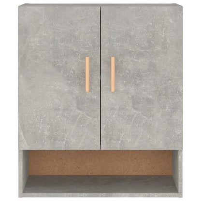 812874 vidaXL Wall Cabinet Concrete Grey 60x31x70 cm Engineered Wood