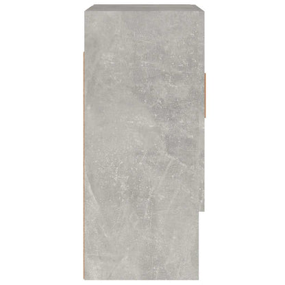 vidaXL Wall Cabinet Concrete Grey 60x31x70 cm Engineered Wood