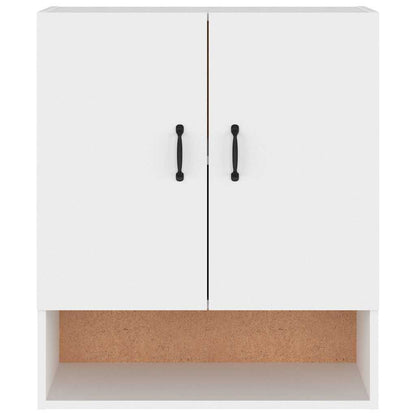 812879 vidaXL Wall Cabinet White 60x31x70 cm Engineered Wood