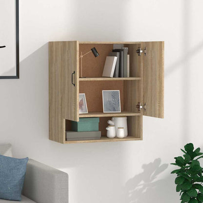 812882 vidaXL Wall Cabinet Sonoma Oak 60x31x70 cm Engineered Wood