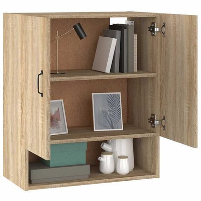 812882 vidaXL Wall Cabinet Sonoma Oak 60x31x70 cm Engineered Wood