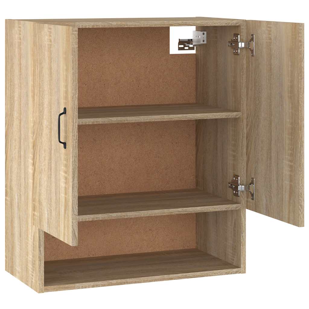812882 vidaXL Wall Cabinet Sonoma Oak 60x31x70 cm Engineered Wood