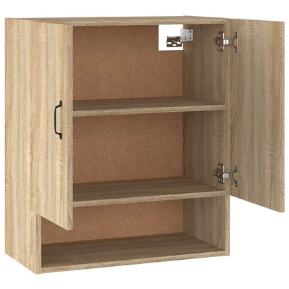 812882 vidaXL Wall Cabinet Sonoma Oak 60x31x70 cm Engineered Wood