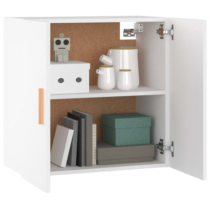 vidaXL Wall Cabinet White 60x30x60 cm Engineered Wood