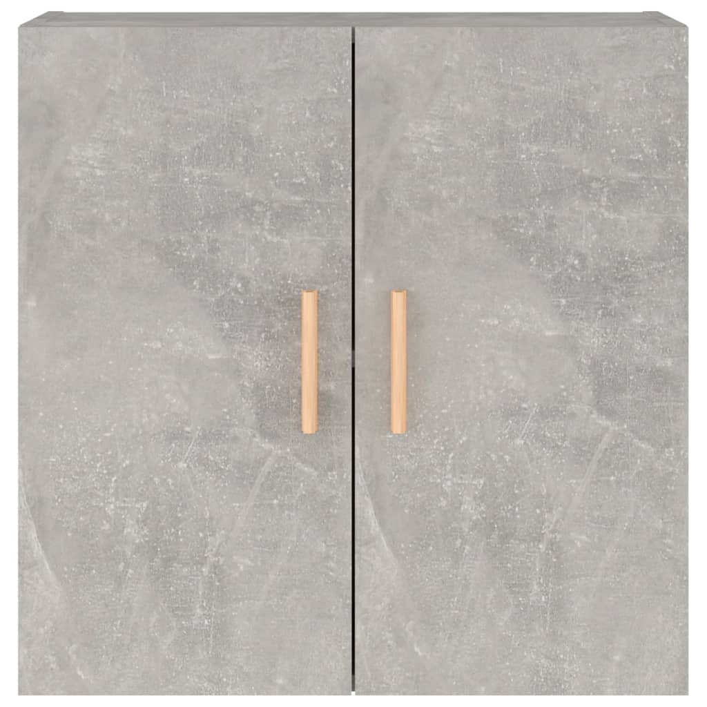 vidaXL Wall Cabinet Concrete Grey 60x30x60 cm Engineered Wood