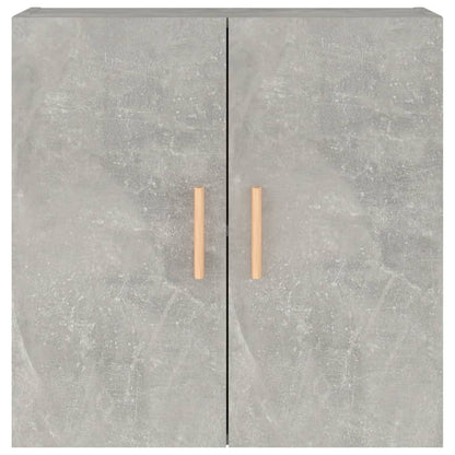 vidaXL Wall Cabinet Concrete Grey 60x30x60 cm Engineered Wood