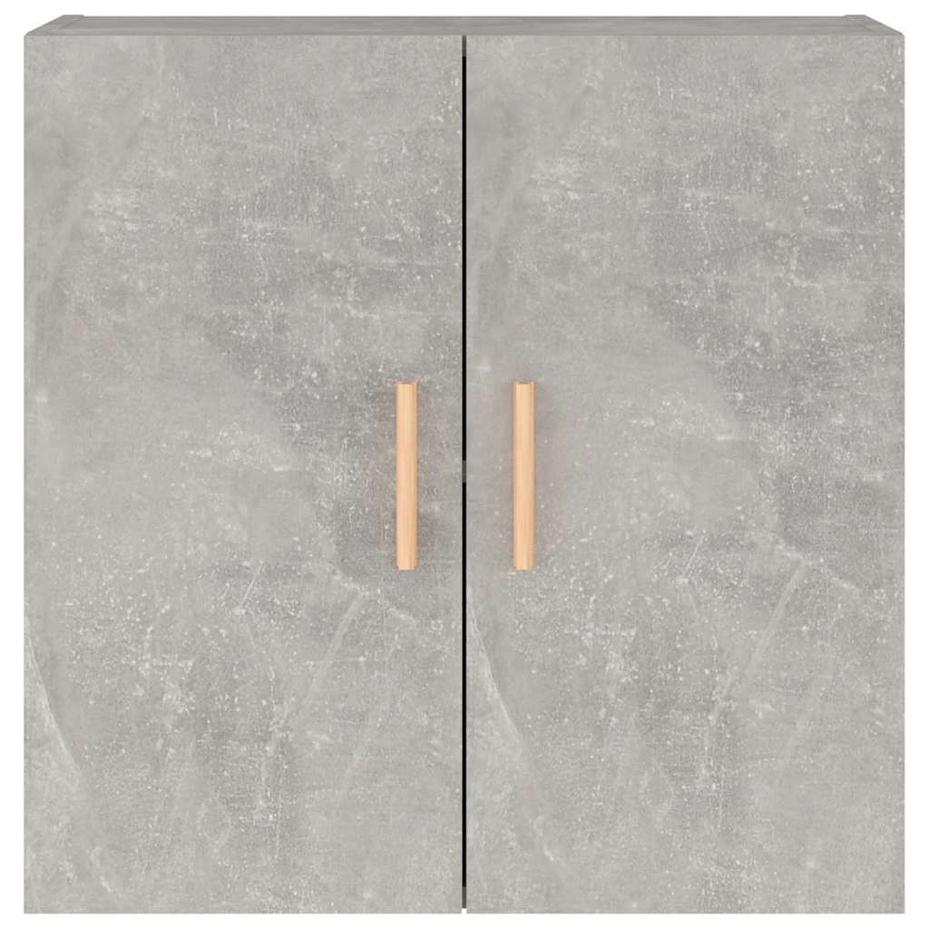 vidaXL Wall Cabinet Concrete Grey 60x30x60 cm Engineered Wood