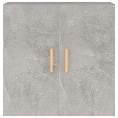 vidaXL Wall Cabinet Concrete Grey 60x30x60 cm Engineered Wood