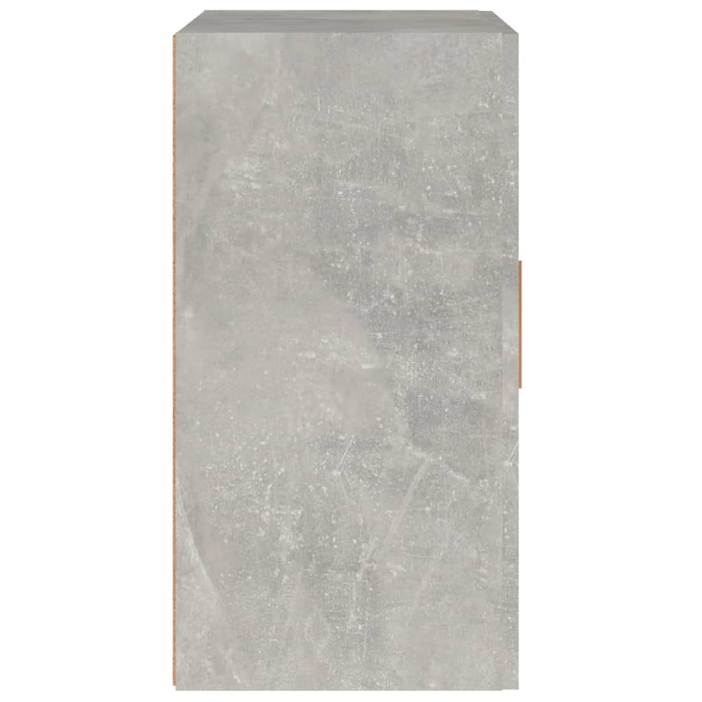 vidaXL Wall Cabinet Concrete Grey 60x30x60 cm Engineered Wood