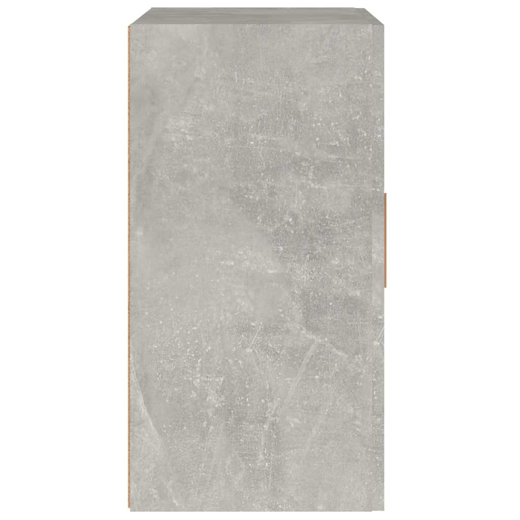 vidaXL Wall Cabinet Concrete Grey 60x30x60 cm Engineered Wood