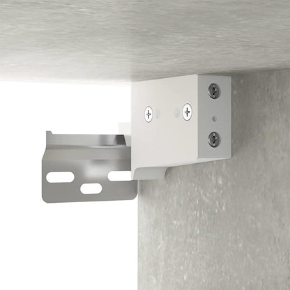 vidaXL Wall Cabinet Concrete Grey 60x30x60 cm Engineered Wood