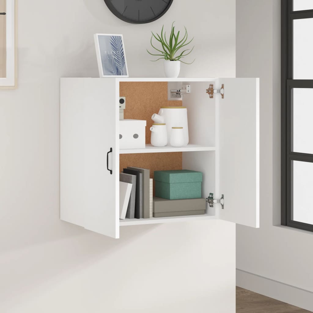 vidaXL Floating Cabinet | White | Engineered Wood | 60x31x60 cm