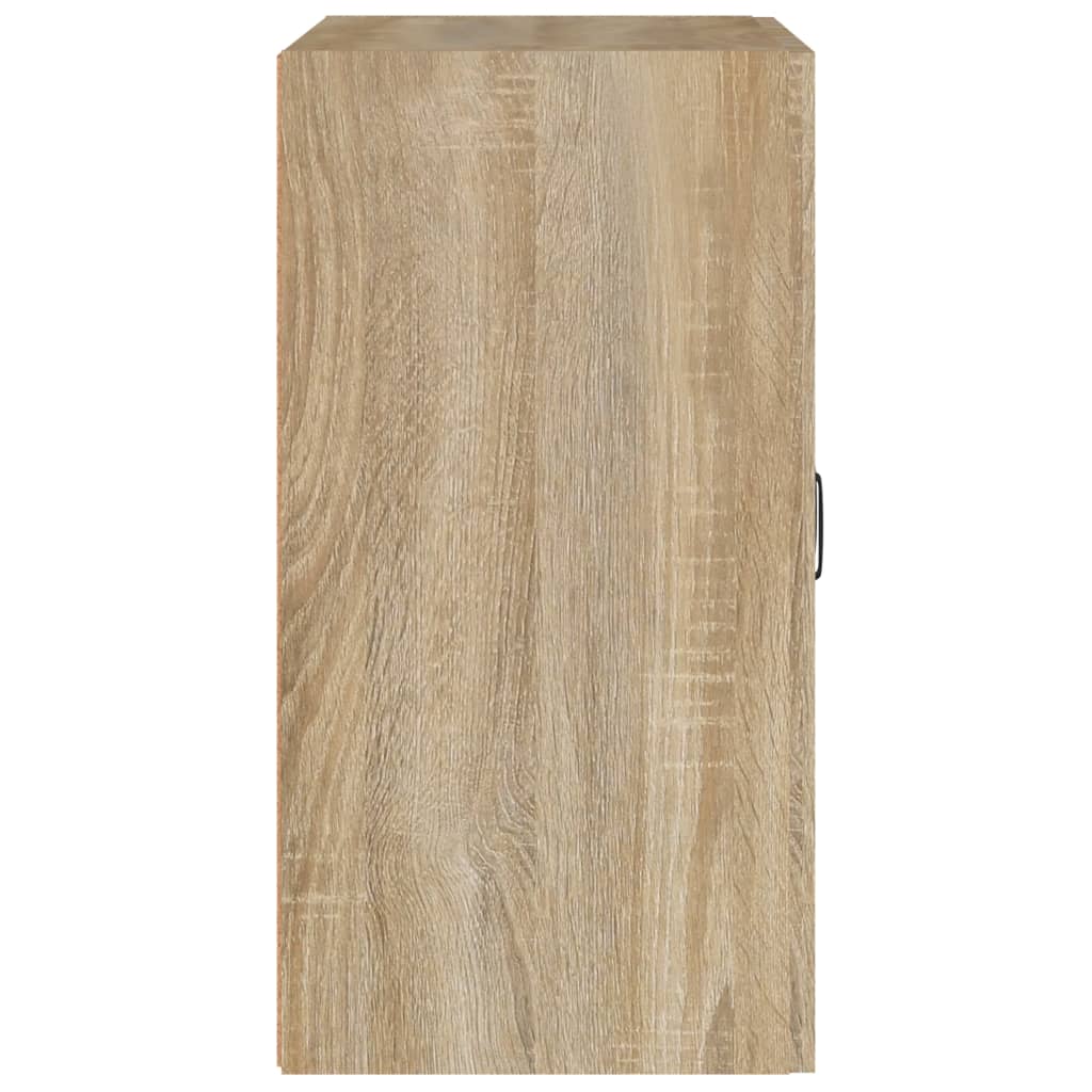 vidaXL Wall Cabinet Sonoma Oak 60x31x60 cm Engineered Wood