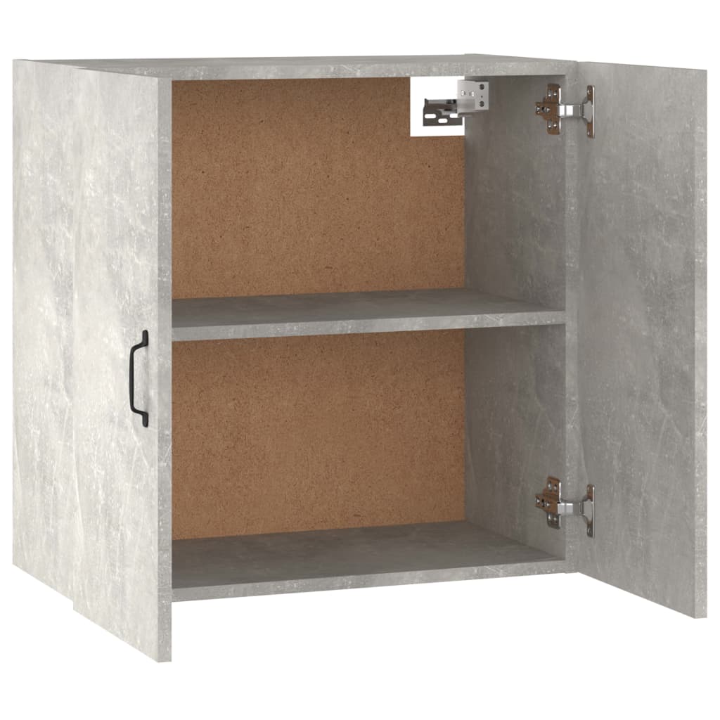 vidaXL Floating Cabinet | Concrete grey | Engineered wood