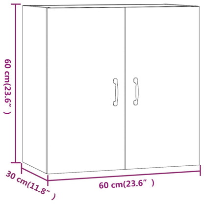 vidaXL Floating Cabinet | Concrete grey | Engineered wood