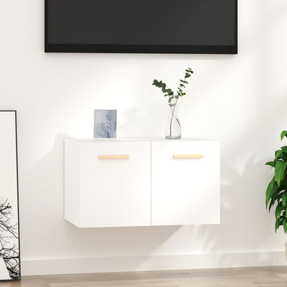 vidaXL Wall Cabinet White 60x36.5x35 cm Engineered Wood