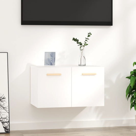 vidaXL Wall Cabinet White 60x36.5x35 cm Engineered Wood