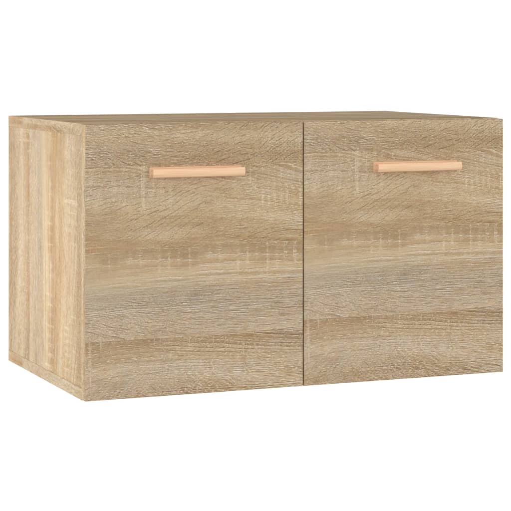 vidaXL Wall Cabinet Sonoma Oak 60x36.5x35 cm Engineered Wood