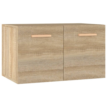 vidaXL Wall Cabinet Sonoma Oak 60x36.5x35 cm Engineered Wood