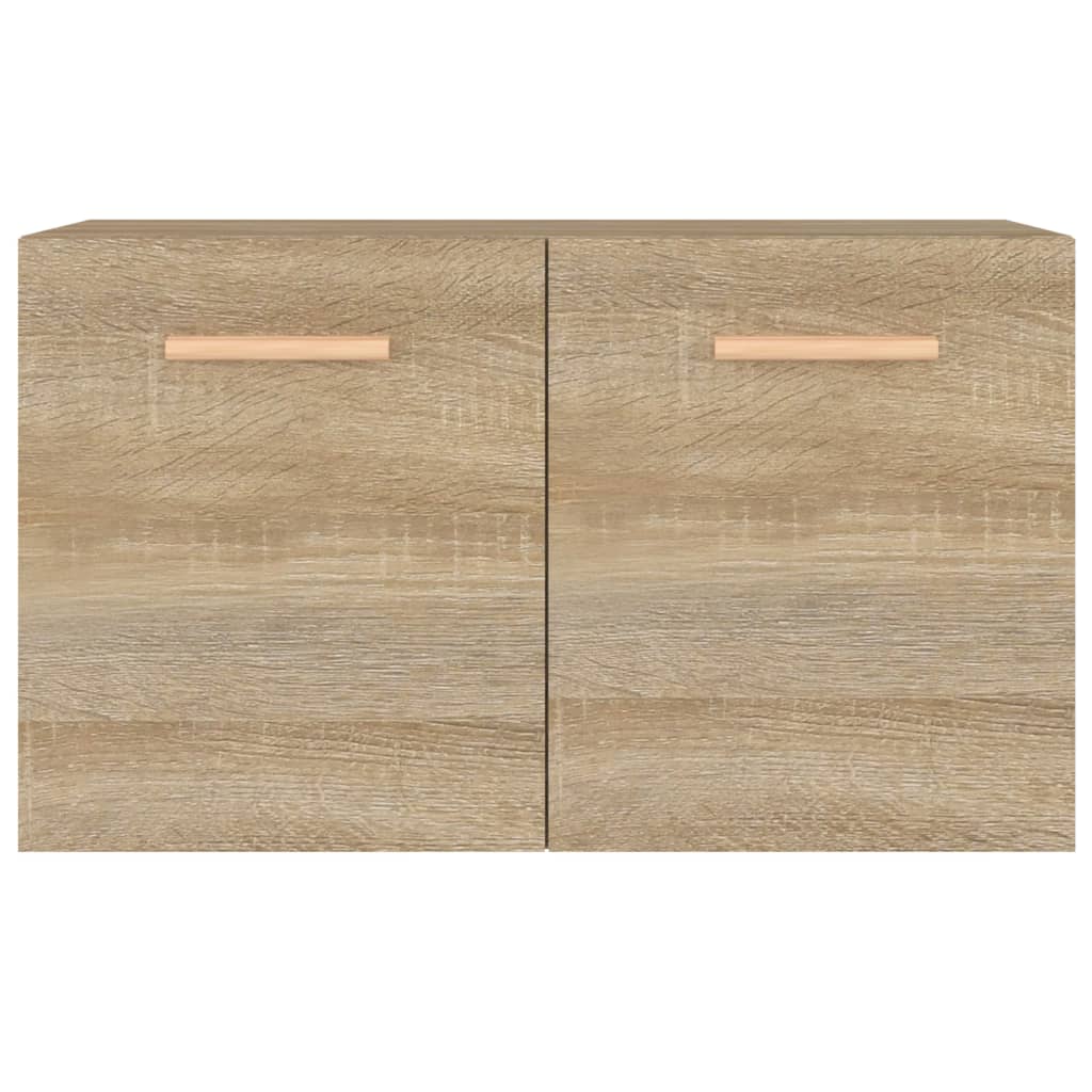 vidaXL Wall Cabinet Sonoma Oak 60x36.5x35 cm Engineered Wood