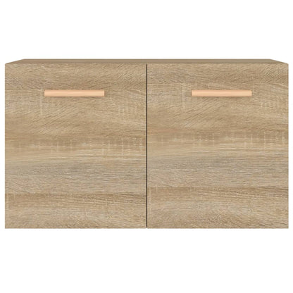 vidaXL Wall Cabinet Sonoma Oak 60x36.5x35 cm Engineered Wood